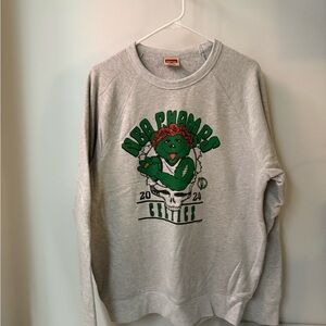 Gray Grateful Dead Celtics NBA Champs Sweater